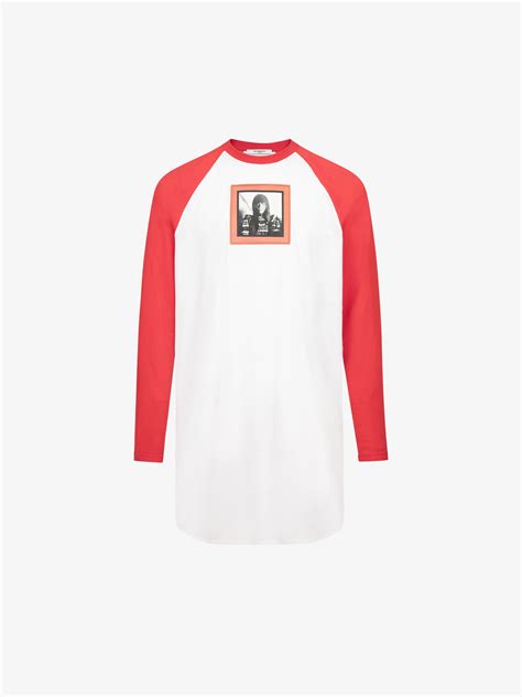 givenchy long sleeves|givenchy graphic crewneck t shirt.